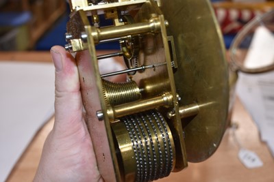 Lot 738 - A Ship's Bulkhead Clock by T & J.Perry