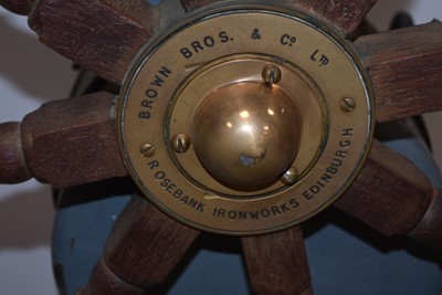 Lot 744 - A WWII Ship's Steering System/Rudder Position Indicator
