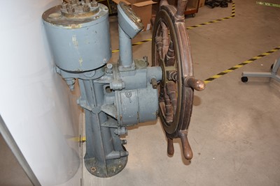 Lot 744 - A WWII Ship's Steering System/Rudder Position Indicator