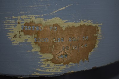 Lot 744 - A WWII Ship's Steering System/Rudder Position Indicator