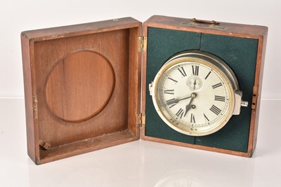 Lot 748 - A Vintage Bulkhead Clock