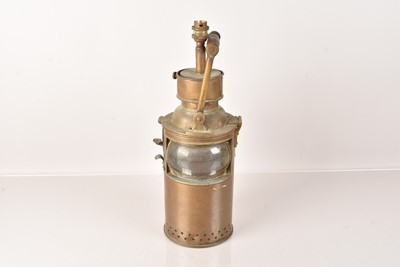 Lot 761 - A converted WWI Lantern