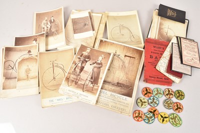 Lot 794 - A selection of 1880s and 1890s Cyclist Touring Club Membership Certificates/Tokens