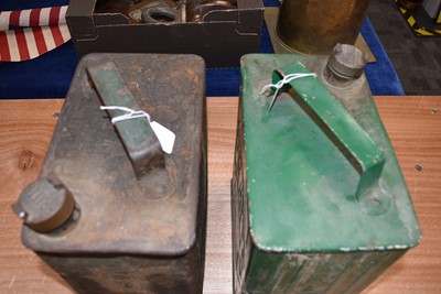 Lot 811 - Four Pratts Two Gallon Petrol Cans
