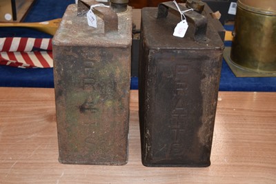 Lot 811 - Four Pratts Two Gallon Petrol Cans