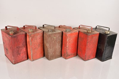 Lot 812 - Two SM & BP Ltd Two Gallon Petrol Cans