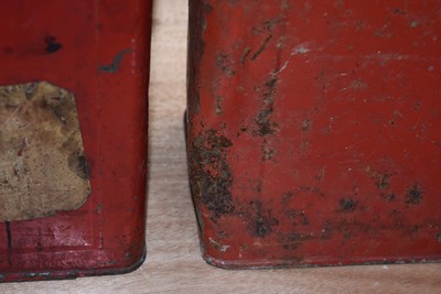 Lot 812 - Two SM & BP Ltd Two Gallon Petrol Cans