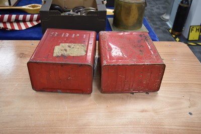 Lot 812 - Two SM & BP Ltd Two Gallon Petrol Cans