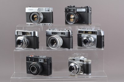 Lot 276 - A Group of Rangefinder Cameras