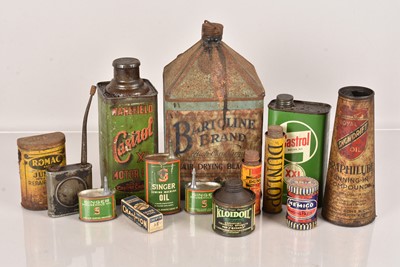 Lot 817 - A collection of Automotive related Tins