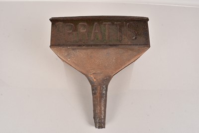 Lot 821 - A Pratts Rectangular Funnel