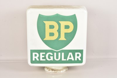 Lot 846 - A BP Regular Glass Petrol Pump Globe by Hailware