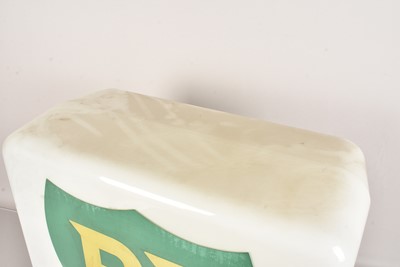 Lot 846 - A BP Regular Glass Petrol Pump Globe by Hailware