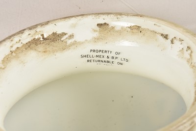 Lot 846 - A BP Regular Glass Petrol Pump Globe by Hailware