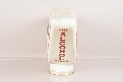 Lot 848 - A Cleveland Discol 'The Alcohol Blend' Glass Petrol Pump Globe