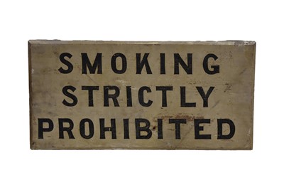 Lot 898 - Smoking Strictly Prohibited'