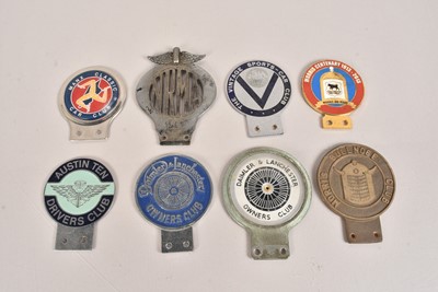 Lot 904 - A group of eight  Car badges