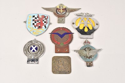 Lot 908 - A small collection of Vintage Car Badges