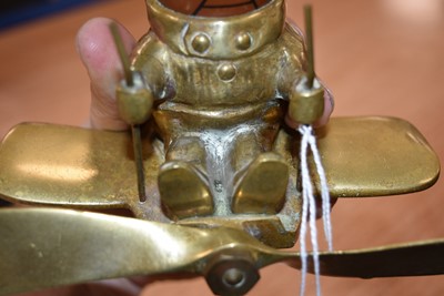 Lot 948 - A Scarce 'Aviator' Car Mascot by John Hassall