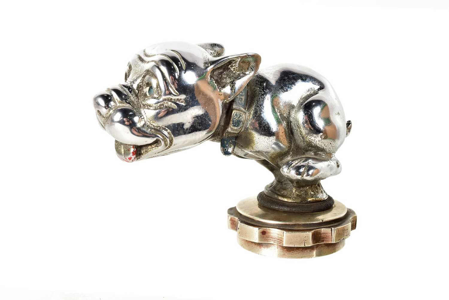 Lot 953 - A Telcote Pup 'Bonzo; Car Mascot