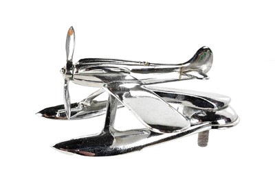 Lot 962 - A Chrome Plated 'Schneider Trophy Seaplane' Car Mascot