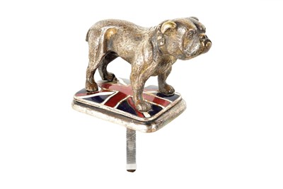 Lot 963 - A Plated Bulldog Car Mascot