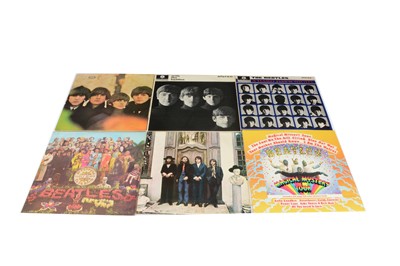 Lot 56 - Beatles LPs