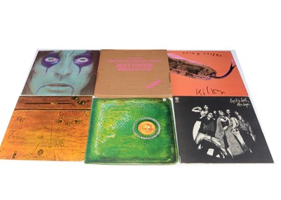 Lot 67 - Alice Cooper LPs