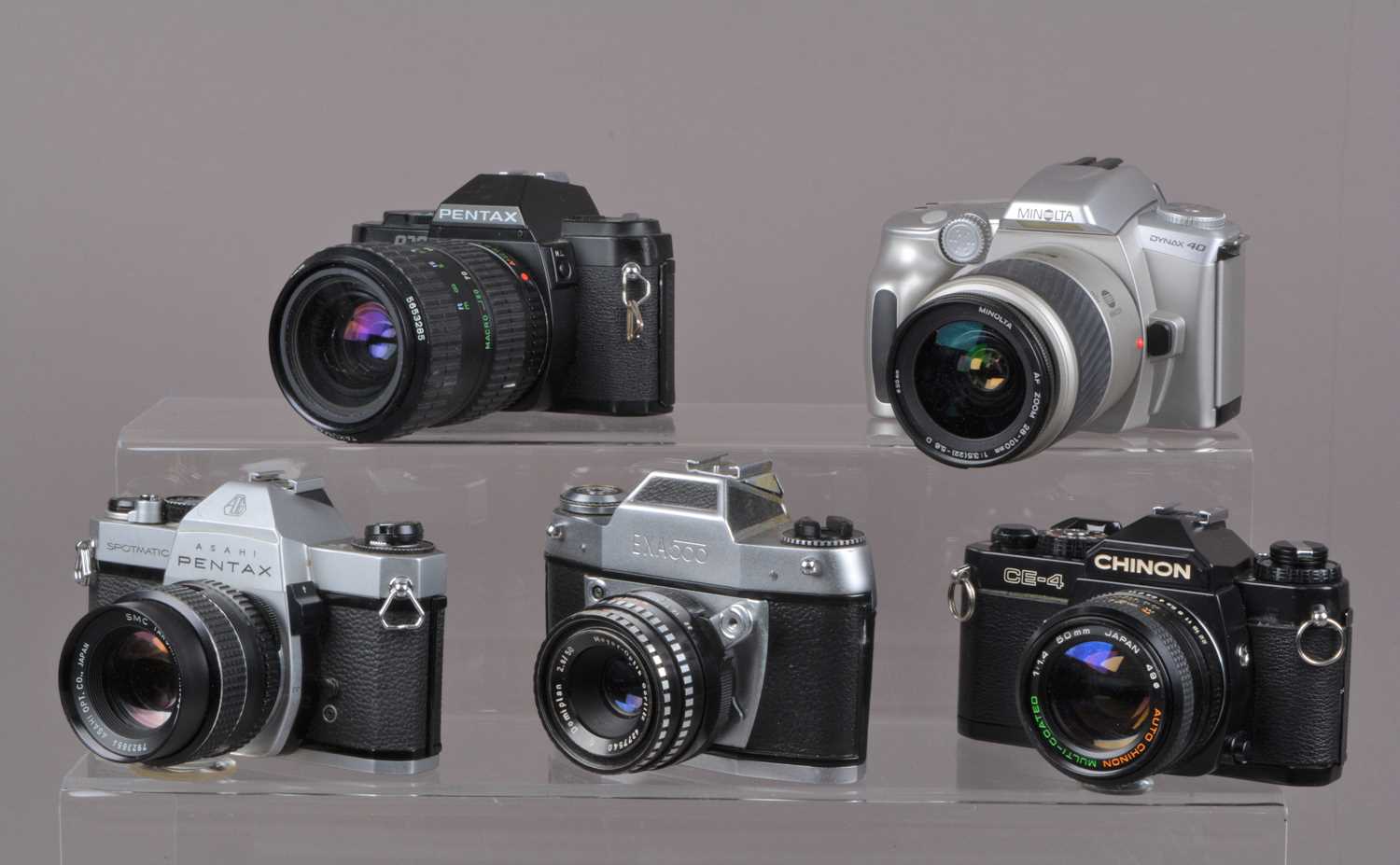 Lot 309 - A Group of SLR Cameras