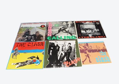 Lot 121 - Clash LPs