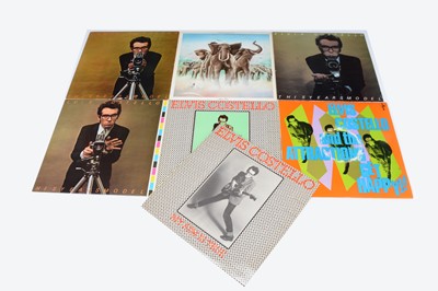 Lot 209 - Elvis Costello LPs