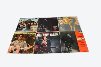 Lot 219 - Johnny Cash LPs