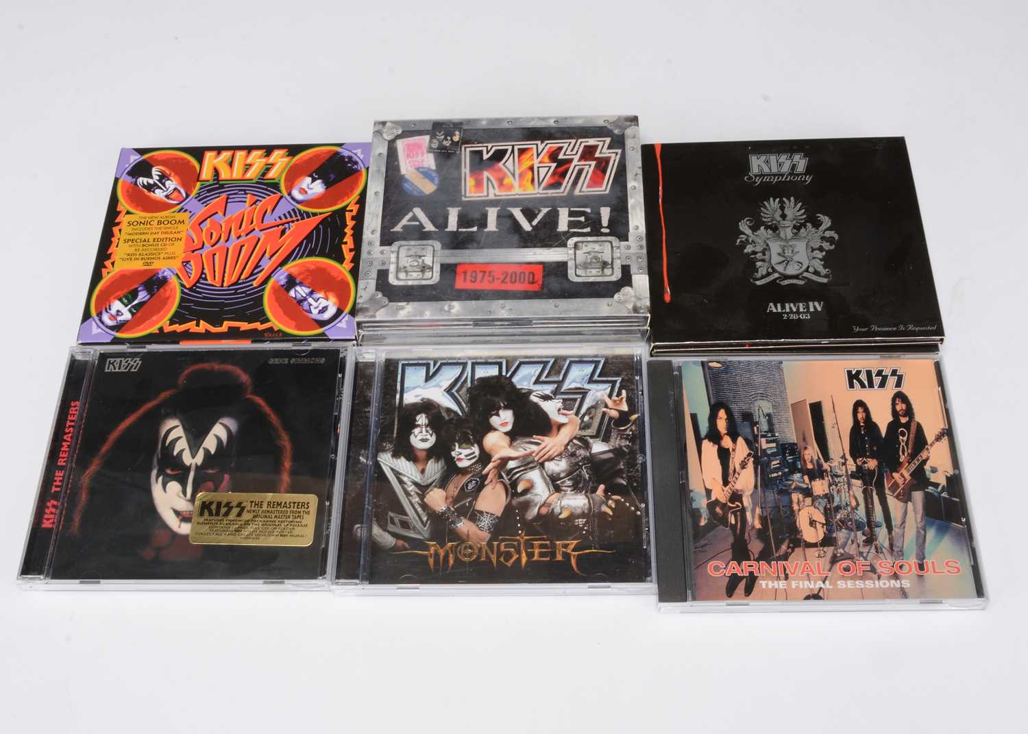 Lot 260 - Kiss Box Set / CDs,