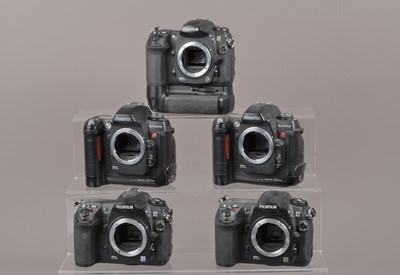 Lot 329 - Five Fujifilm DSLR Camera Bodies
