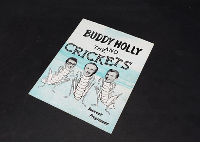 Lot 330 - Buddy Holly and the Crickets Programme