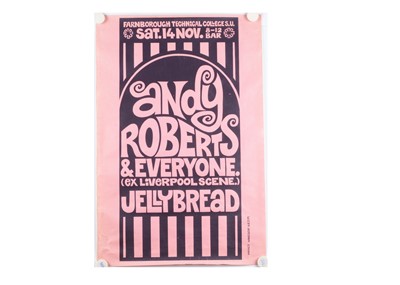 Lot 372 - Jellybread / Andy Roberts Concert Posters