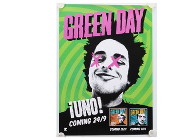 Lot 389 - Green Day Promo Posters