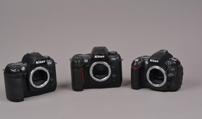 Lot 336 - Three Nikon DSLR Camera Bodies