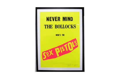 Lot 395 - Sex Pistols Poster / Jamie Reid