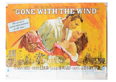 Lot 401 - Gone With The Wind (re-release) UK Quad poster