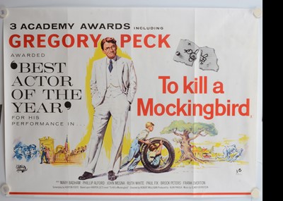 Lot 404 - To Kill A Mockingbird (1964) Quad Poster