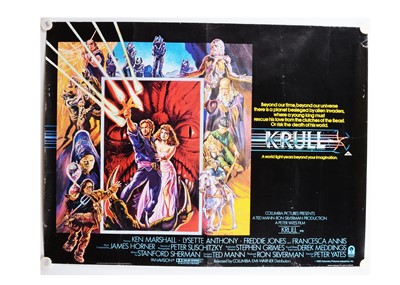 Lot 416 - Krull (1983) UK Quad Poster