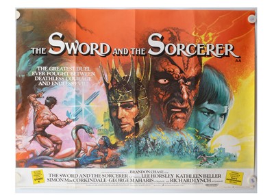 Lot 417 - The Sword and the Sorcerer (1982) Quad Poster