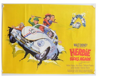 Lot 419 - Herbie Rides Again (1974) UK Quad Poster