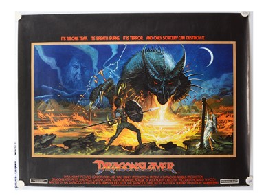 Lot 422 - Dragonslayer (1981) UK Quad Poster