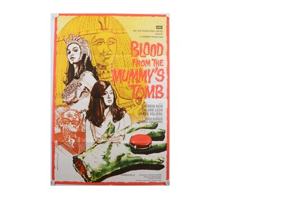 Lot 429 - Blood From The Mummy's Tomb (1971) UK One Sheet poster