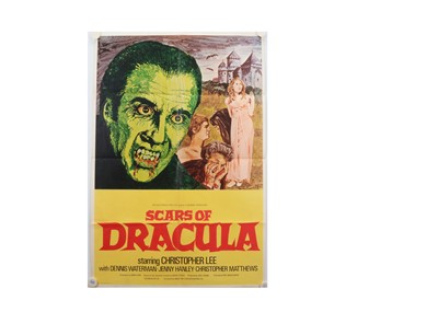 Lot 430 - Scars Of Dracula (1970) UK One Sheet poster