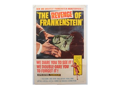 Lot 433 - Revenge Of Frankenstein (1958) US One Sheet poster