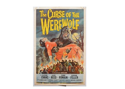 Lot 434 - The Curse of the Werewolf (1961) US One Sheet poster