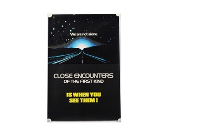 Lot 442 - Close Encounters of the Third Kind (1977) Double Crown Poster